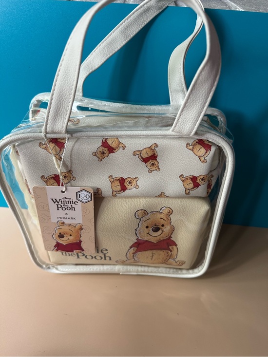 Primark Handbags - Winnie the Pooh Clear Tote Bag with Cosmetic Pouch  x 2